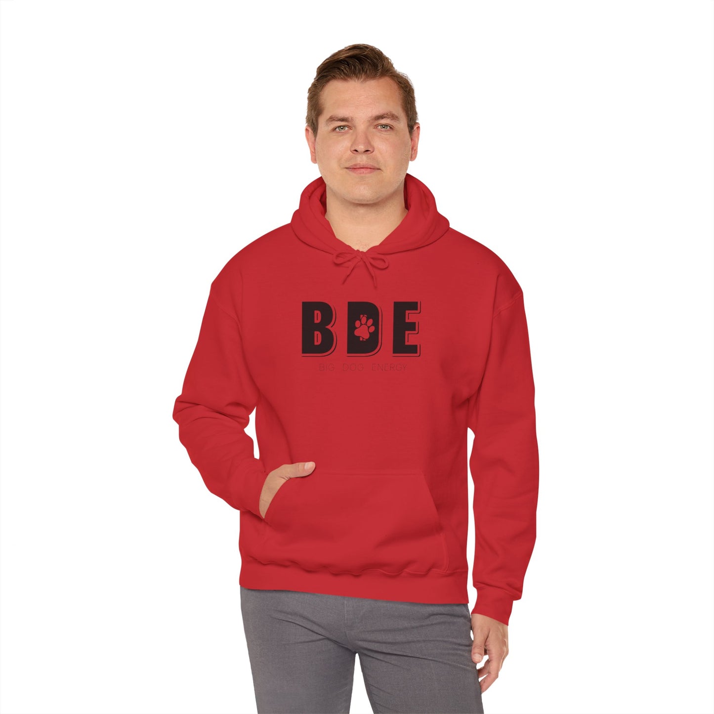 BDE (Big Dog Energy) | Unisex Heavy Blend™ Hooded Sweatshirt