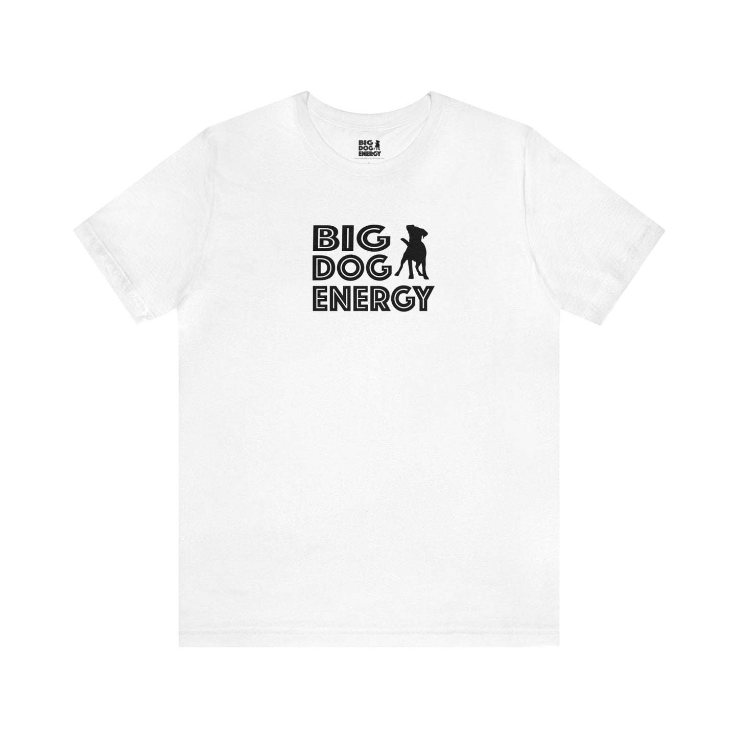 Big Dog Energy Logo | Unisex Jersey Short Sleeve Tee