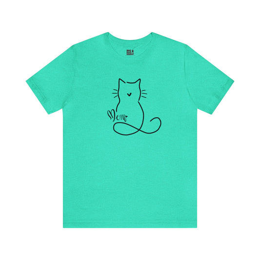Cat Mom | Unisex Jersey Short Sleeve Tee