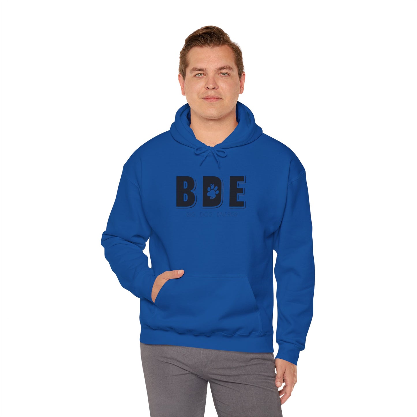 BDE (Big Dog Energy) | Unisex Heavy Blend™ Hooded Sweatshirt