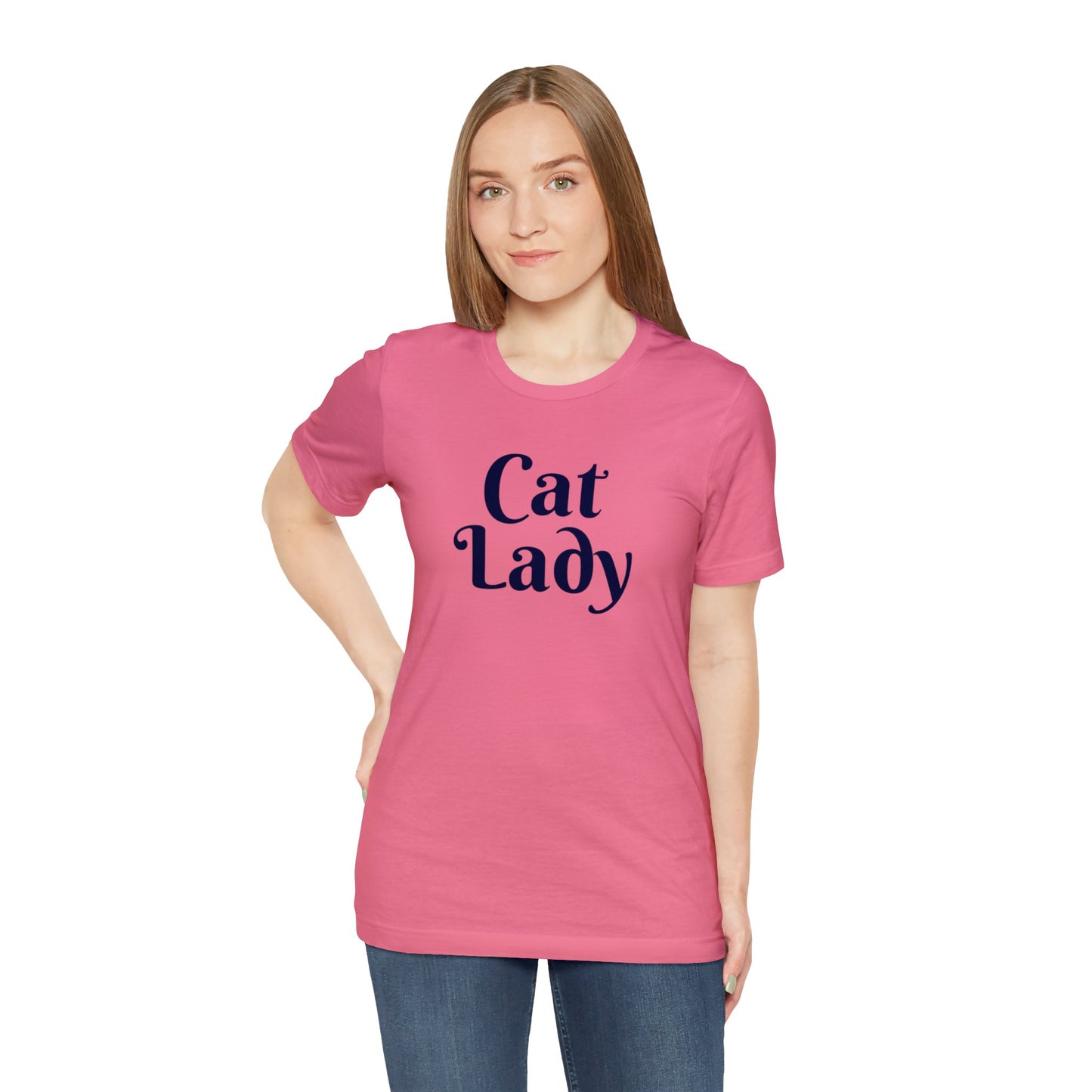 Cat Lady | Unisex Jersey Short Sleeve Tee