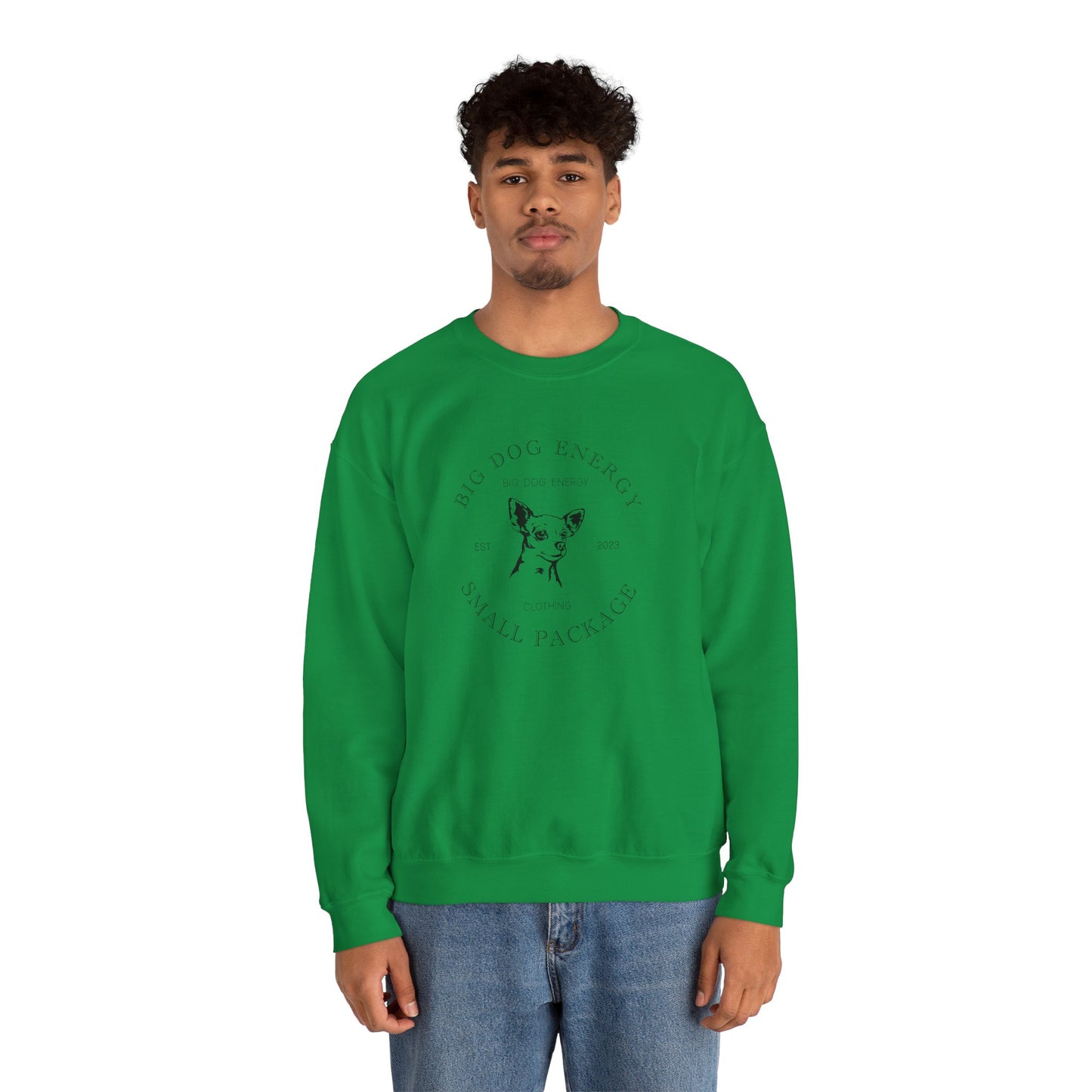 BDE, Small Package | Unisex Heavy Blend™ Crewneck Sweatshirt