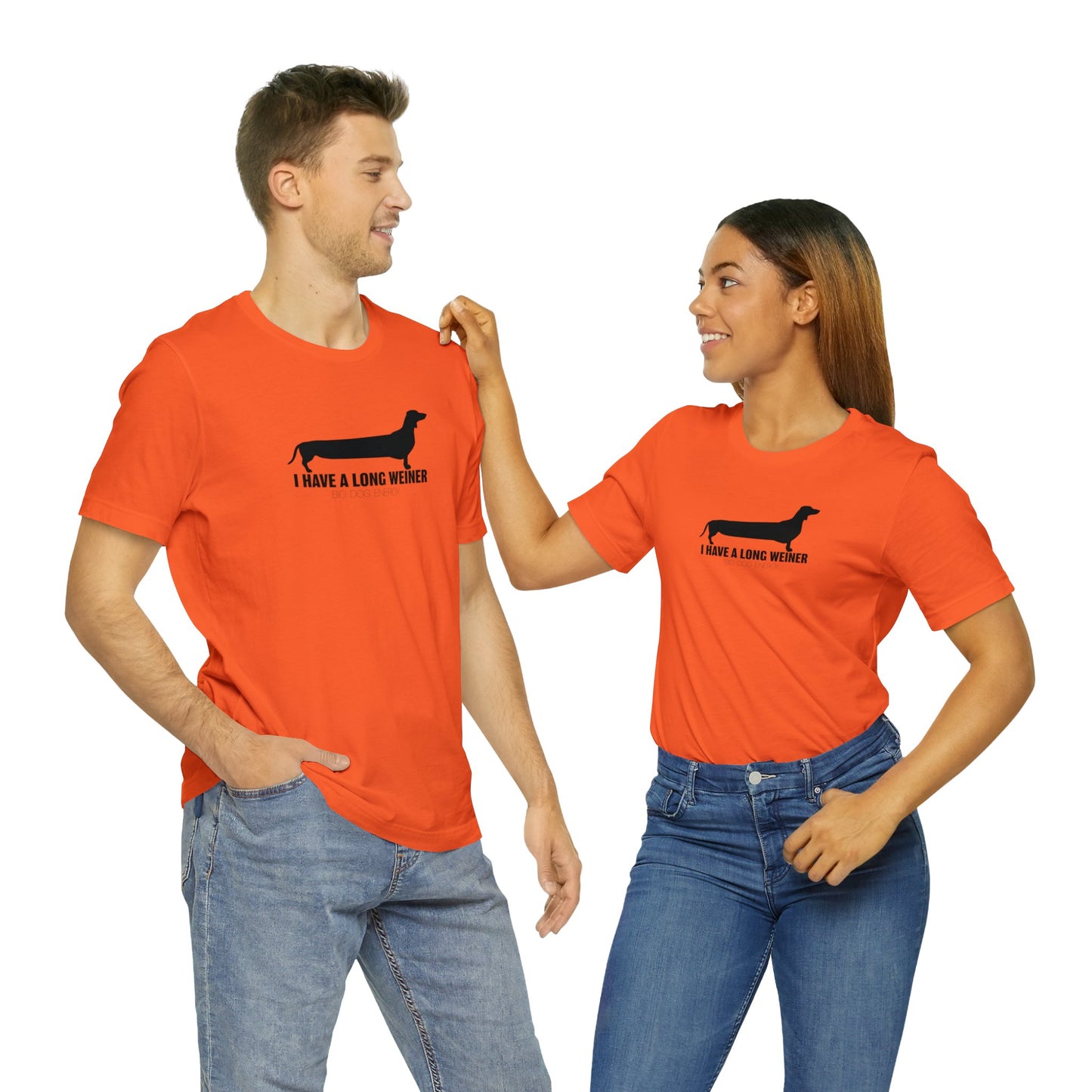I Have A Long Weiner | Unisex Jersey Short Sleeve Tee