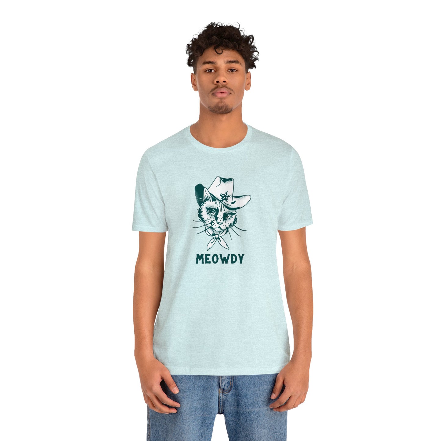 Meowdy! | Unisex Jersey Short Sleeve Tee