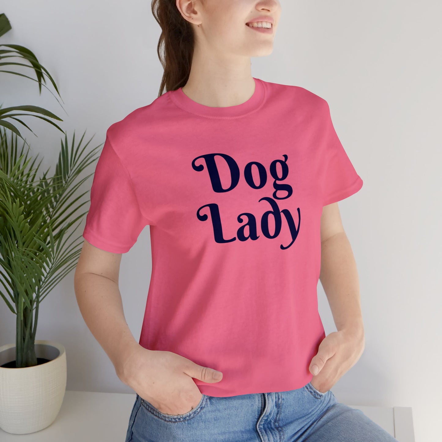 Dog Lady | Unisex Jersey Short Sleeve Tee
