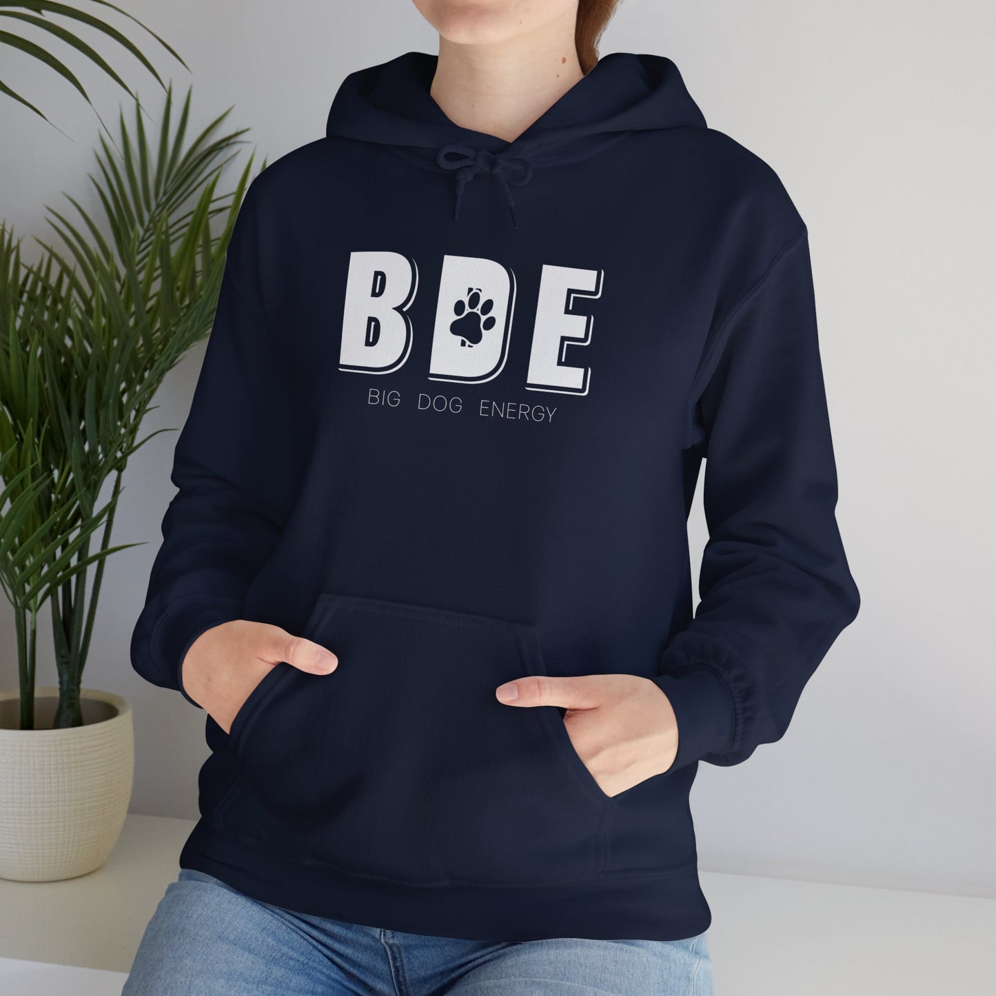 BDE (Big Dog Energy) | Unisex Heavy Blend™ Hooded Sweatshirt