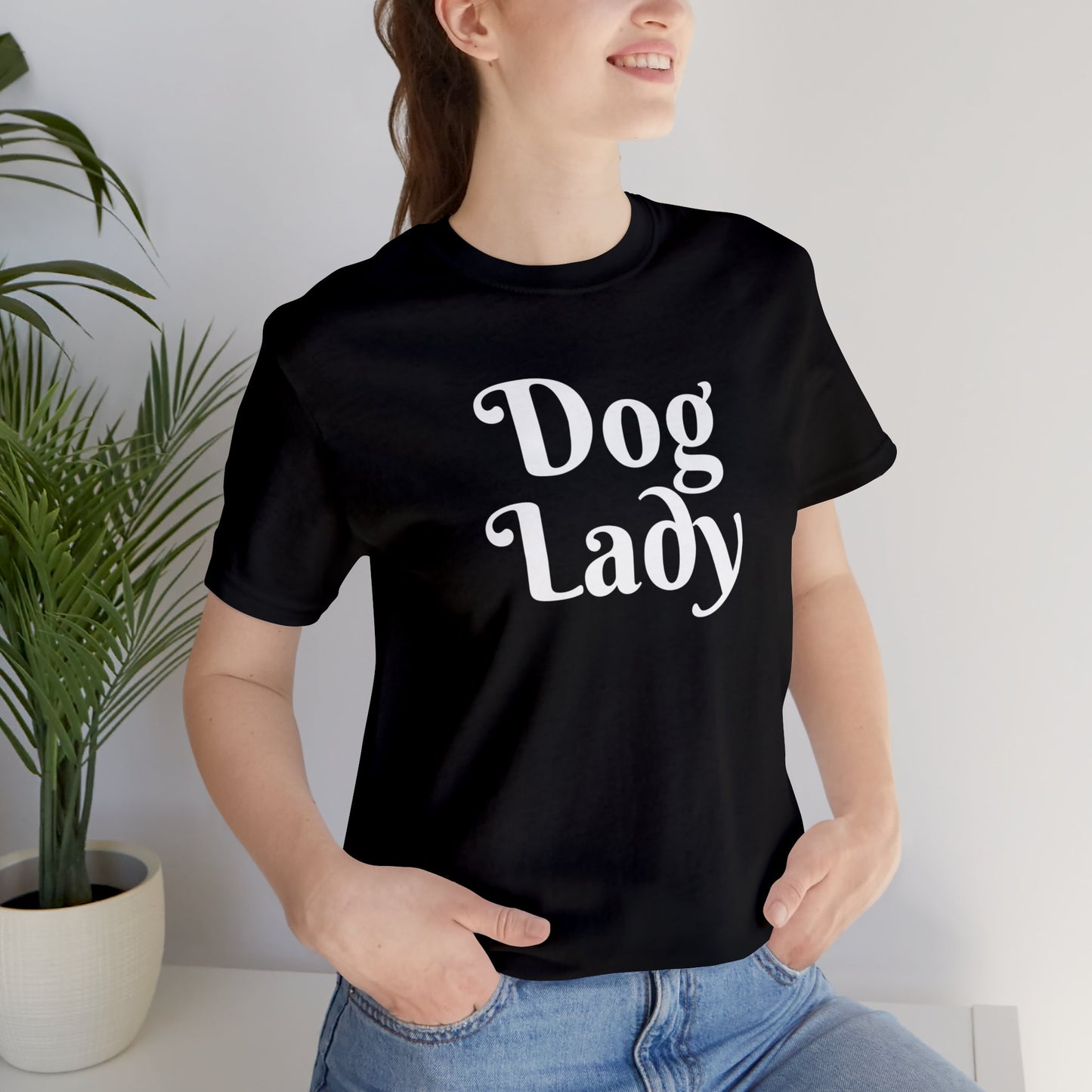 Dog Lady | Unisex Jersey Short Sleeve Tee