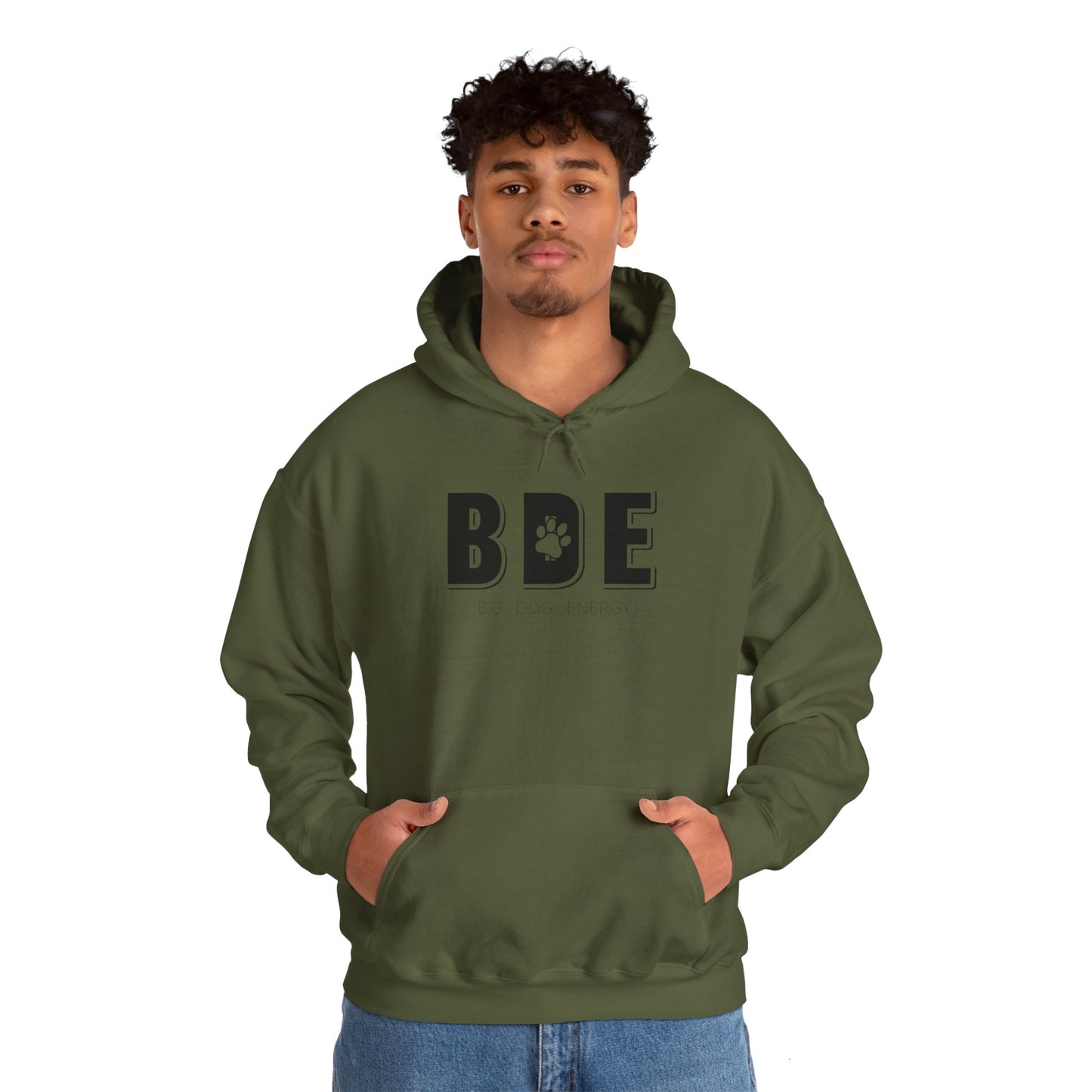 BDE (Big Dog Energy) | Unisex Heavy Blend™ Hooded Sweatshirt