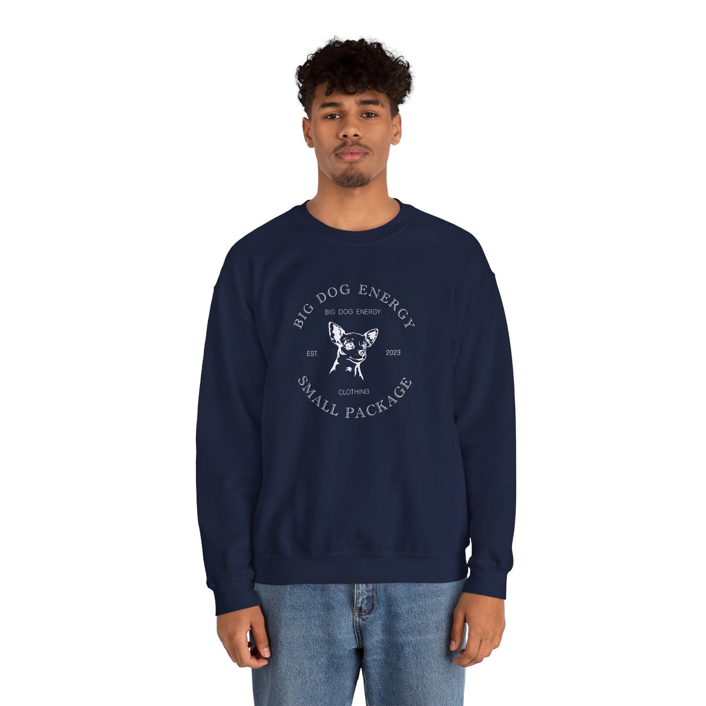 BDE, Small Package | Unisex Heavy Blend™ Crewneck Sweatshirt