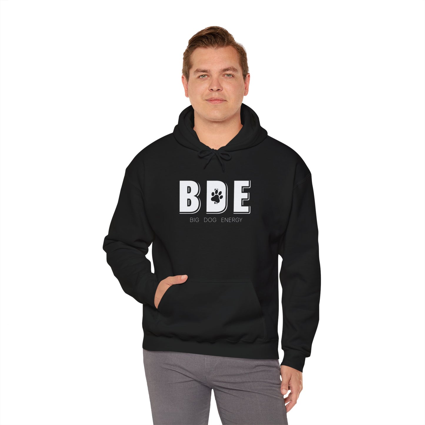 BDE (Big Dog Energy) | Unisex Heavy Blend™ Hooded Sweatshirt