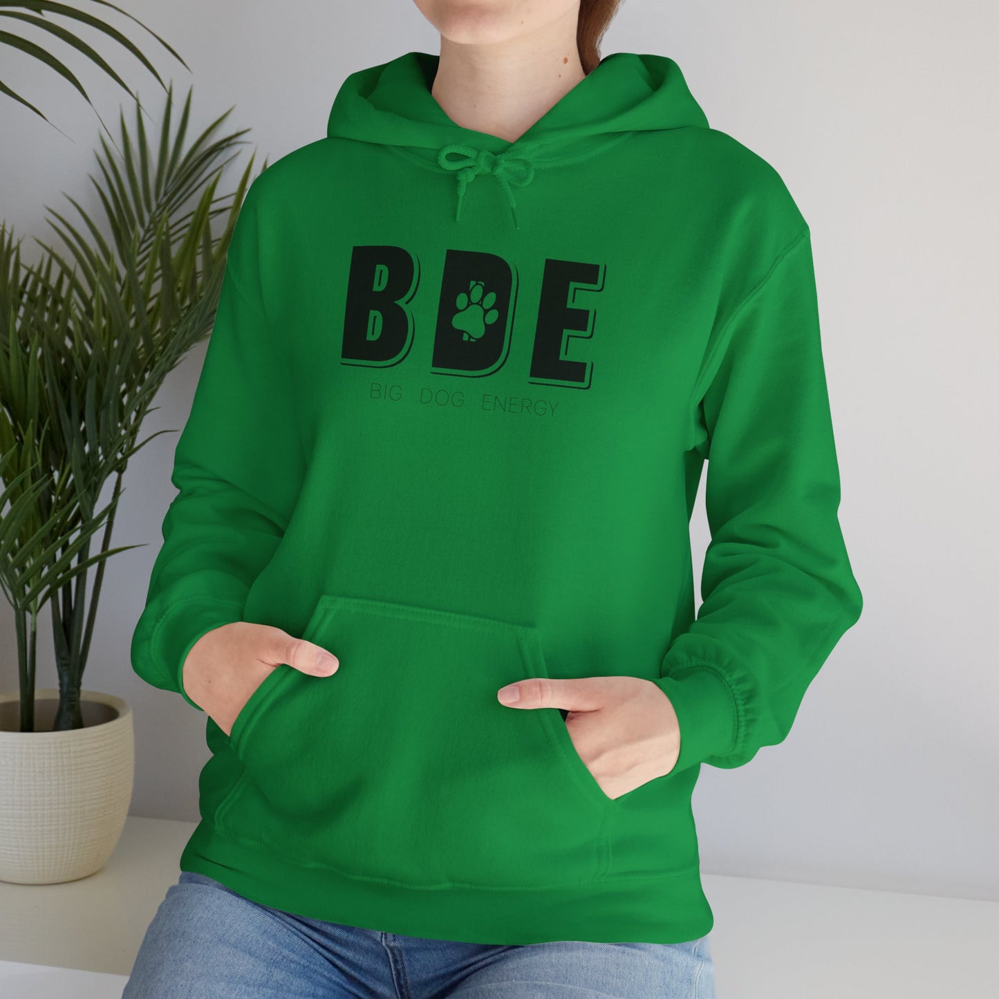 BDE (Big Dog Energy) | Unisex Heavy Blend™ Hooded Sweatshirt