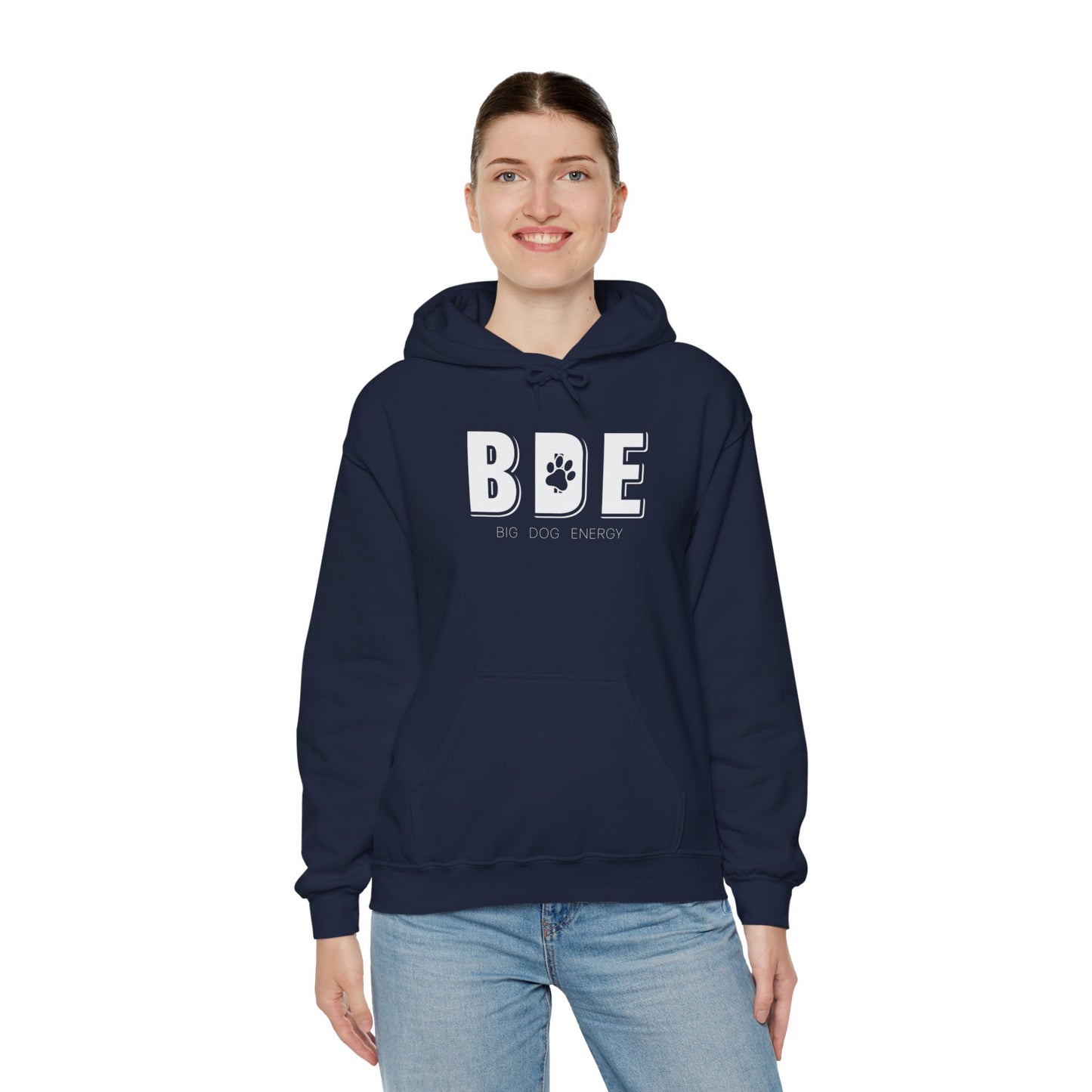 BDE (Big Dog Energy) | Unisex Heavy Blend™ Hooded Sweatshirt