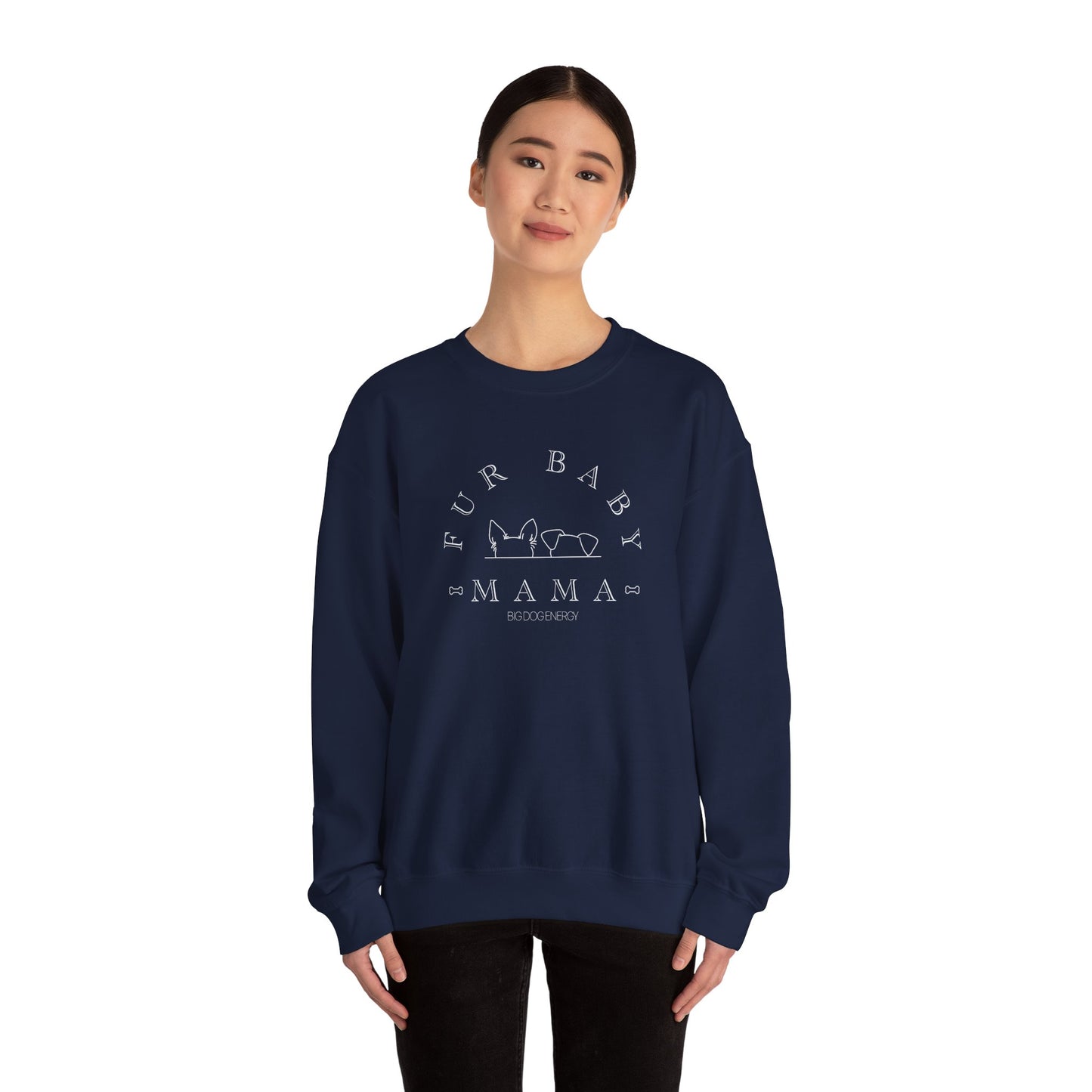 Fur Baby Mama | Unisex Heavy Blend™ Crewneck Sweatshirt