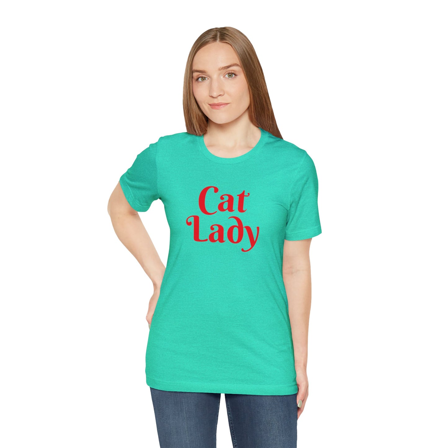 Cat Lady | Unisex Jersey Short Sleeve Tee