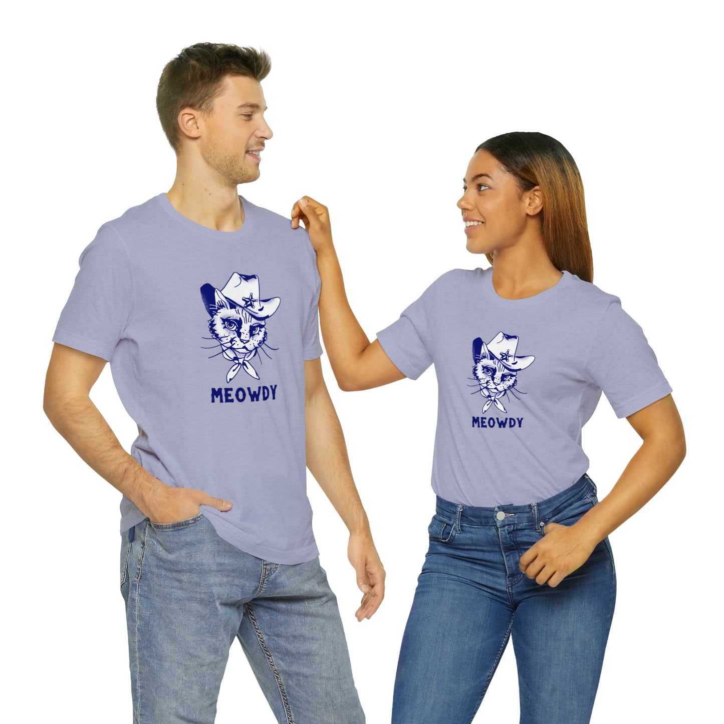 Meowdy! | Unisex Jersey Short Sleeve Tee