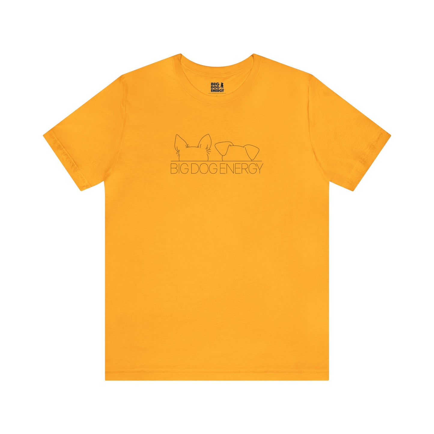 Big Dog Energy Logo | Unisex Jersey Short Sleeve Tee