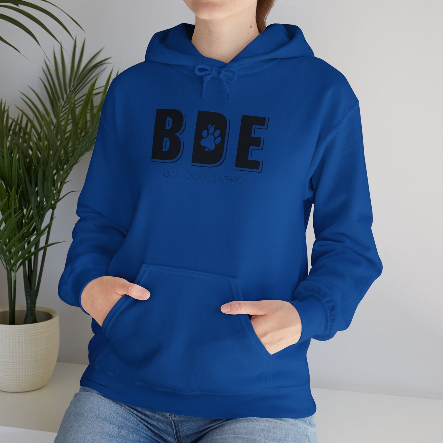 BDE (Big Dog Energy) | Unisex Heavy Blend™ Hooded Sweatshirt