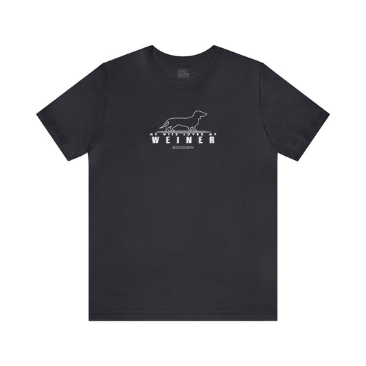 My Wife Loves My Weiner (dog) | Unisex Jersey Short Sleeve Tee