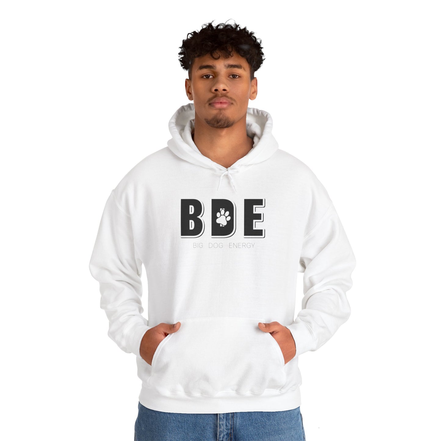BDE (Big Dog Energy) | Unisex Heavy Blend™ Hooded Sweatshirt