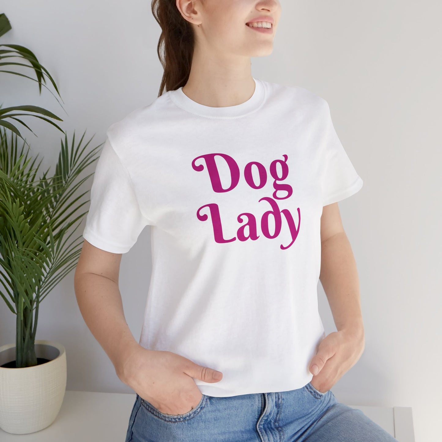 Dog Lady | Unisex Jersey Short Sleeve Tee
