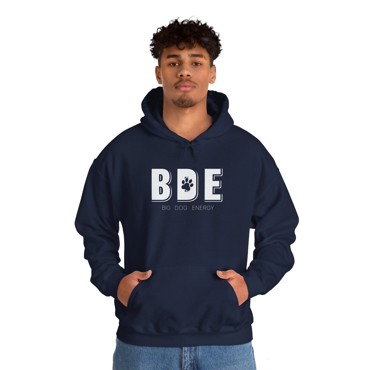 BDE (Big Dog Energy) | Unisex Heavy Blend™ Hooded Sweatshirt