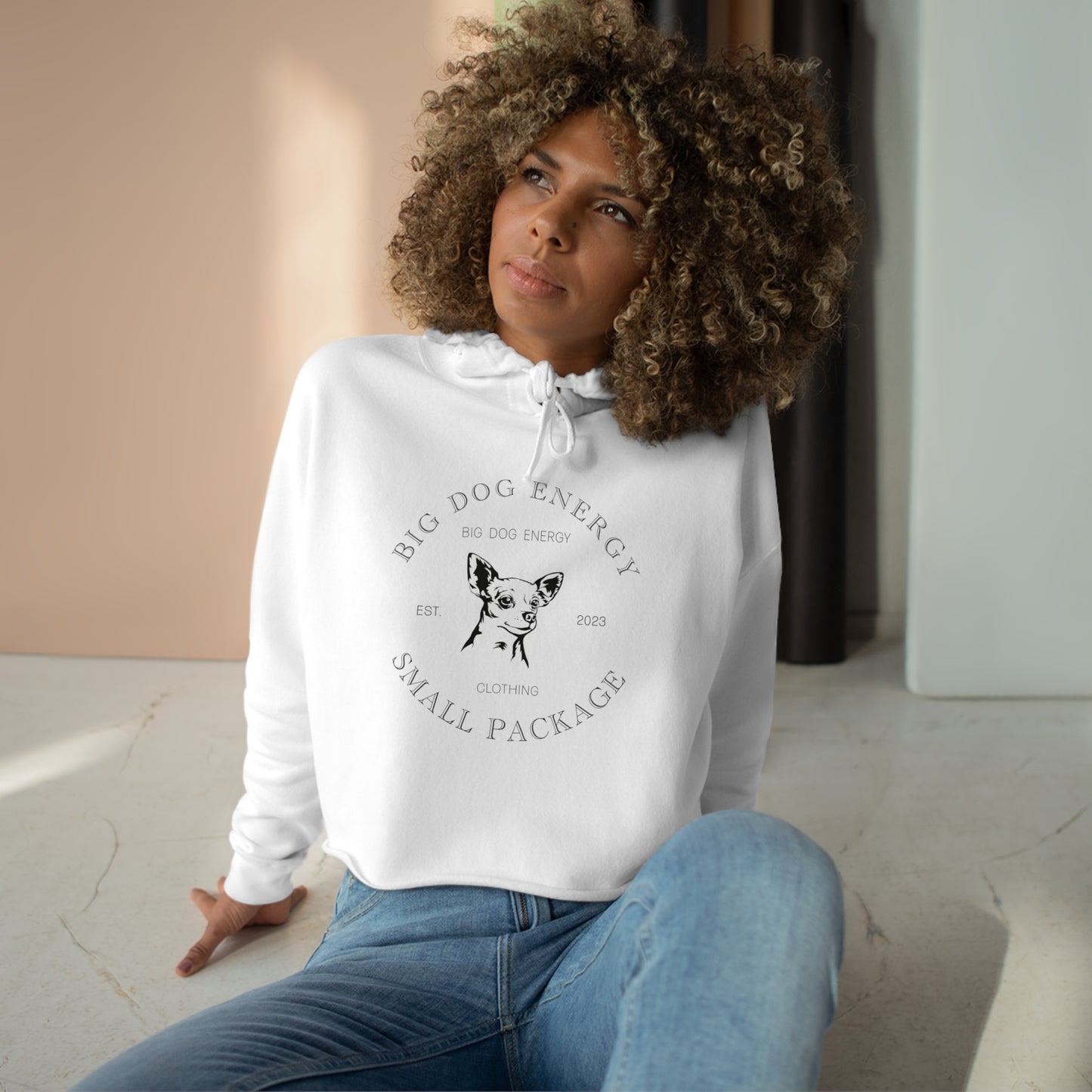 BDE, Small Package | Crop Hoodie