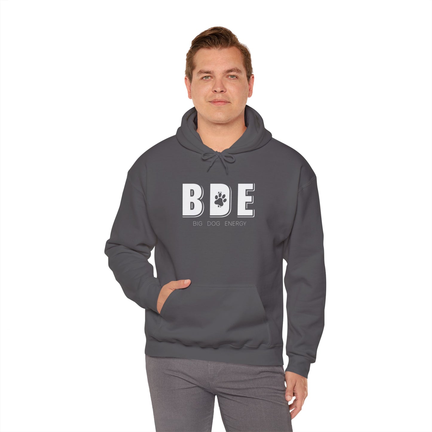 BDE (Big Dog Energy) | Unisex Heavy Blend™ Hooded Sweatshirt