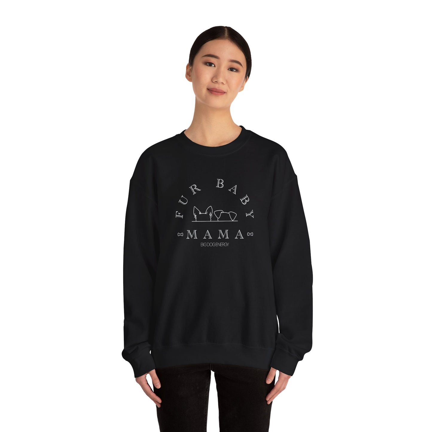 Fur Baby Mama | Unisex Heavy Blend™ Crewneck Sweatshirt