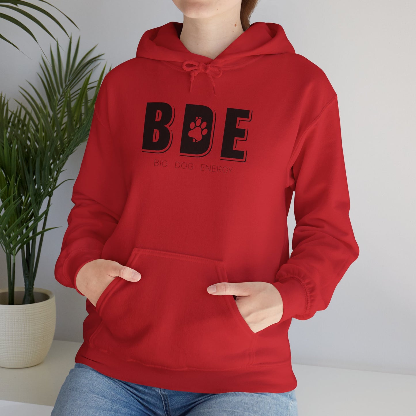 BDE (Big Dog Energy) | Unisex Heavy Blend™ Hooded Sweatshirt