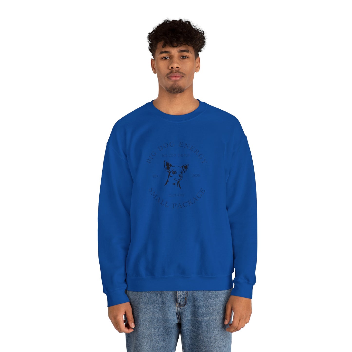 BDE, Small Package | Unisex Heavy Blend™ Crewneck Sweatshirt