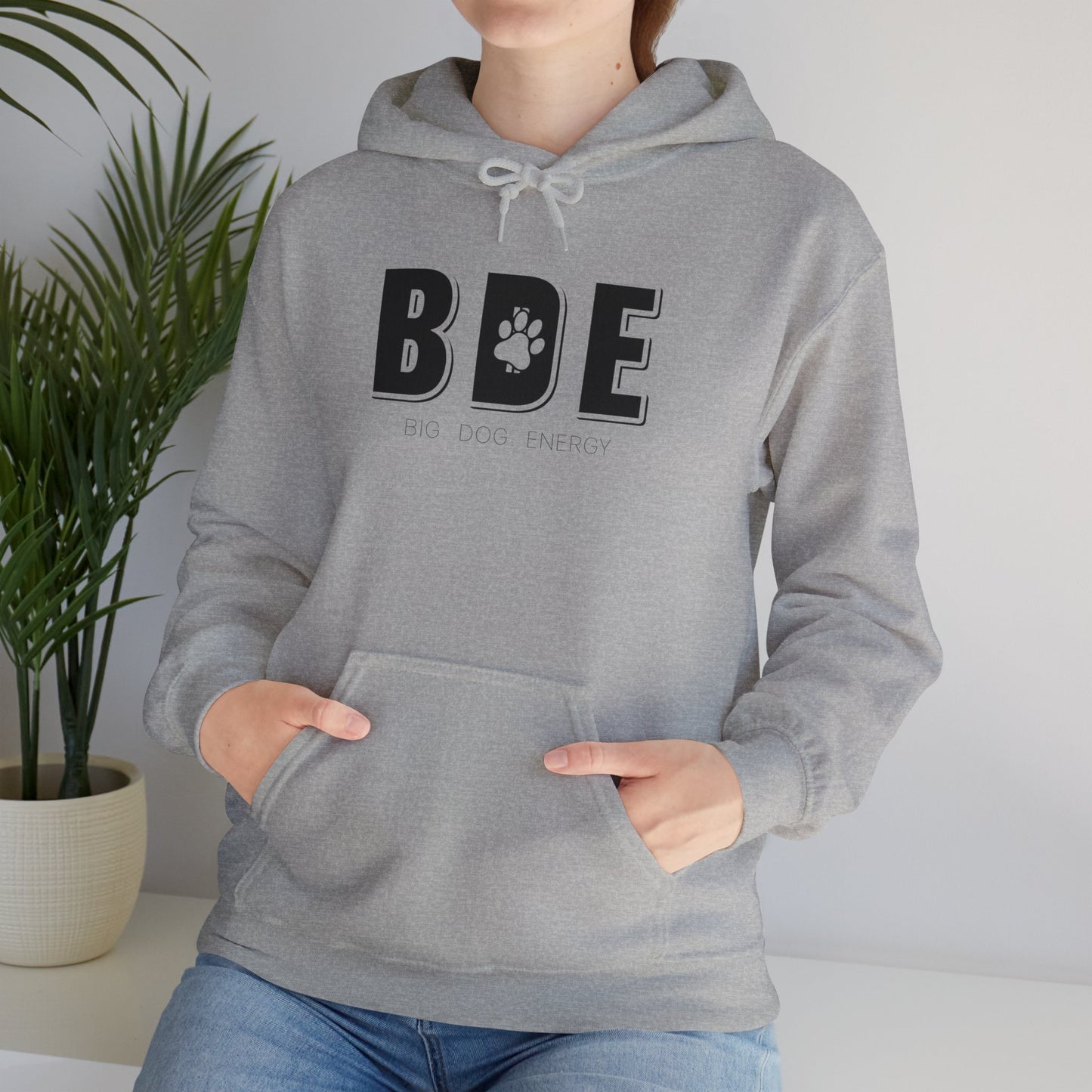 BDE (Big Dog Energy) | Unisex Heavy Blend™ Hooded Sweatshirt