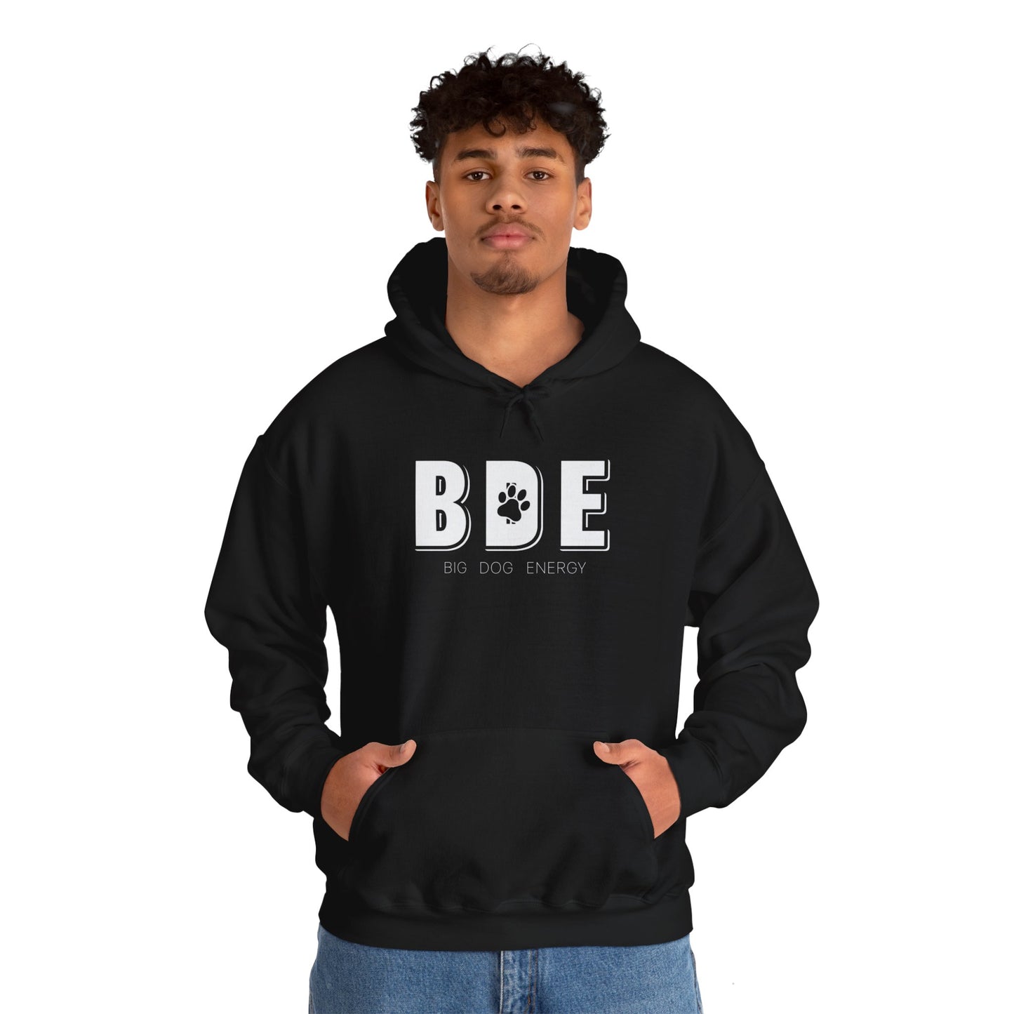 BDE (Big Dog Energy) | Unisex Heavy Blend™ Hooded Sweatshirt