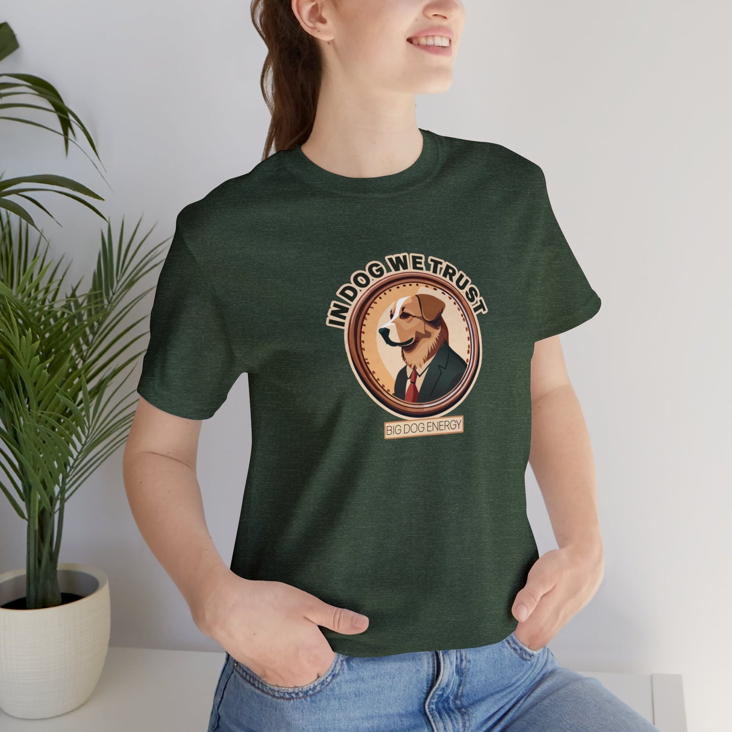 In Dog We Trust | Unisex Jersey Short Sleeve Tee