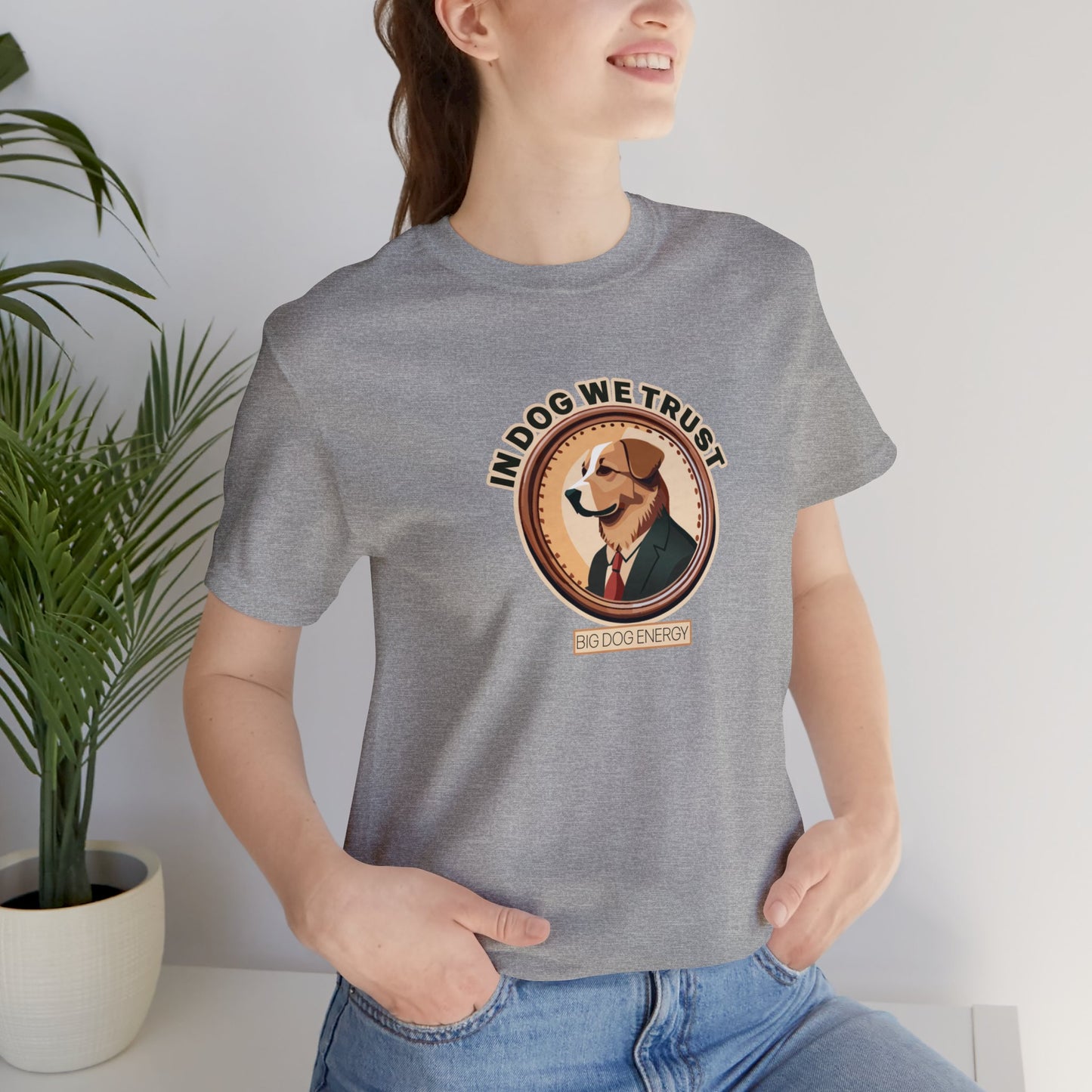 In Dog We Trust | Unisex Jersey Short Sleeve Tee