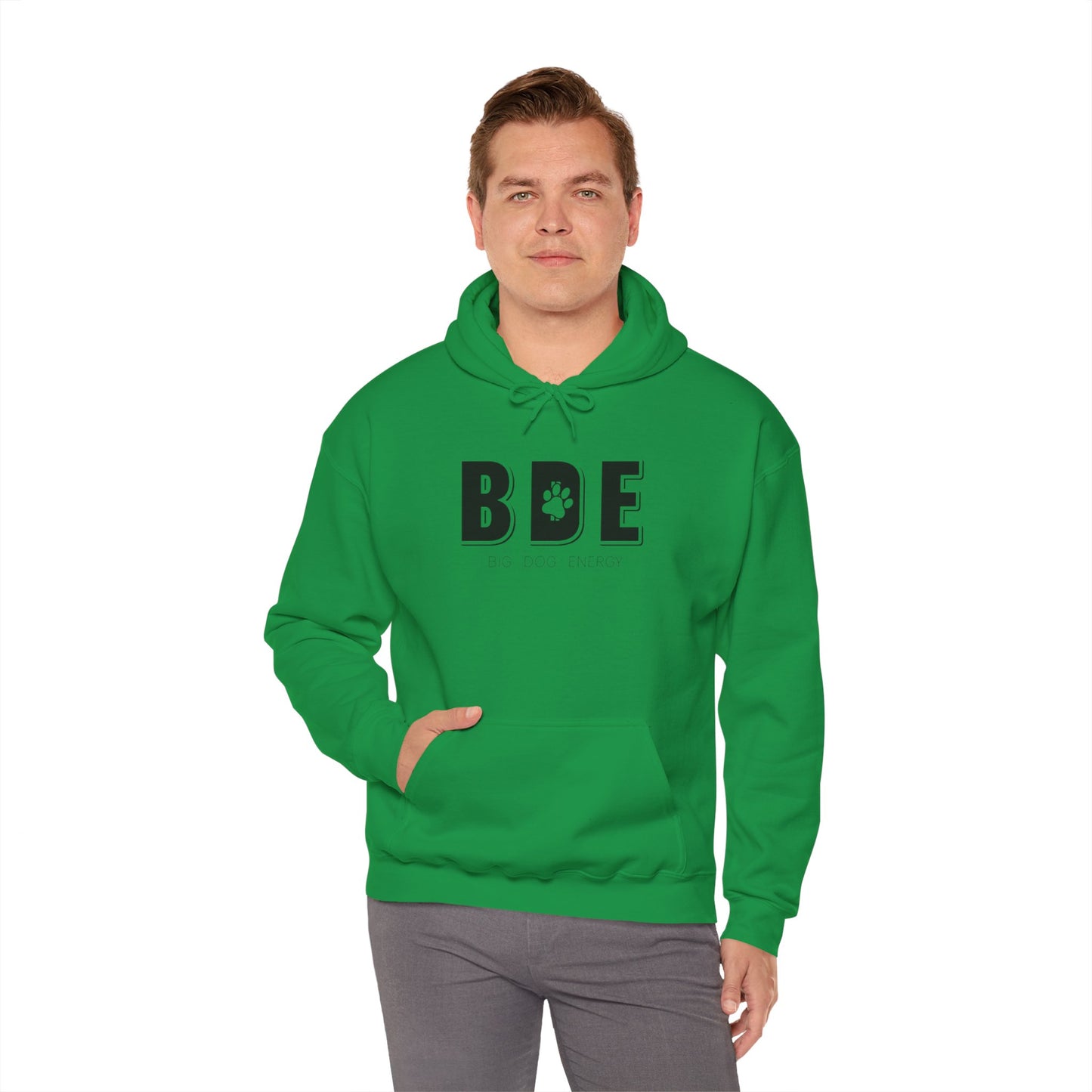 BDE (Big Dog Energy) | Unisex Heavy Blend™ Hooded Sweatshirt