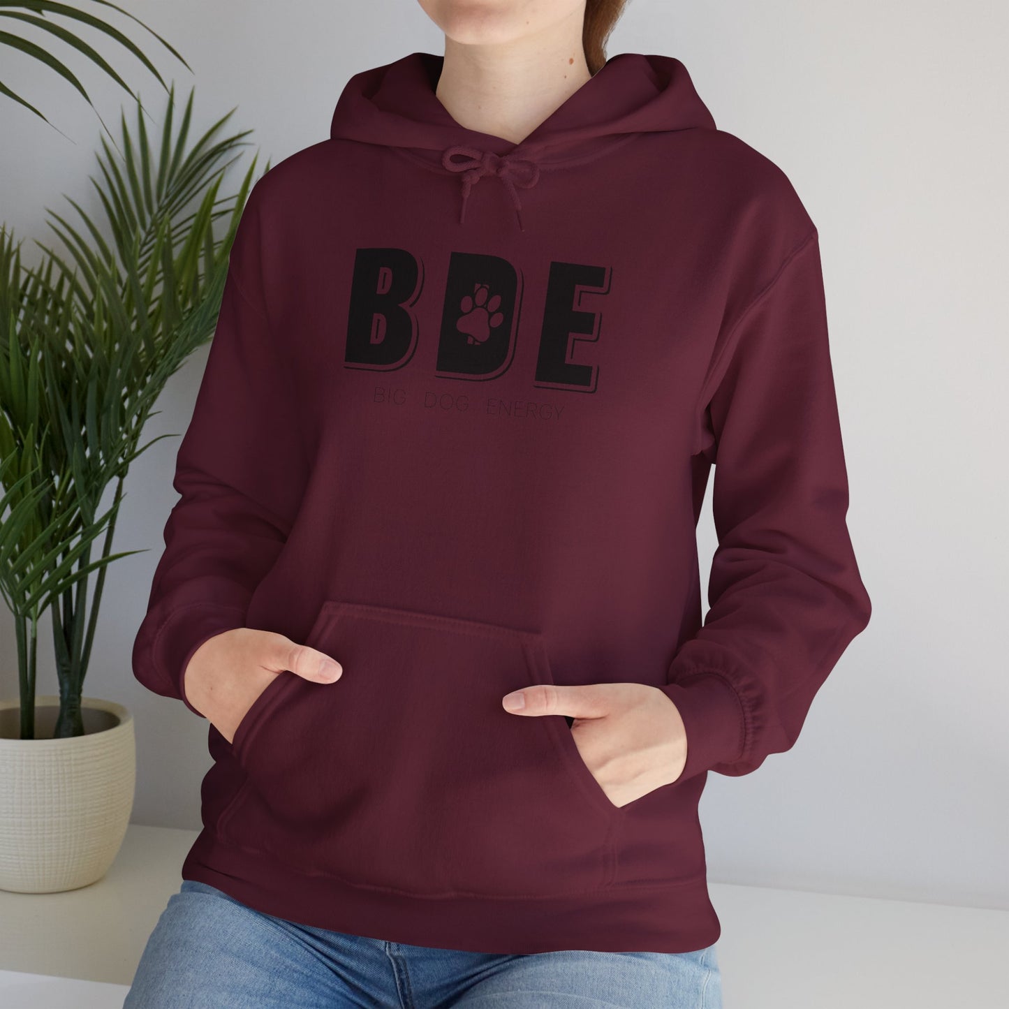 BDE (Big Dog Energy) | Unisex Heavy Blend™ Hooded Sweatshirt