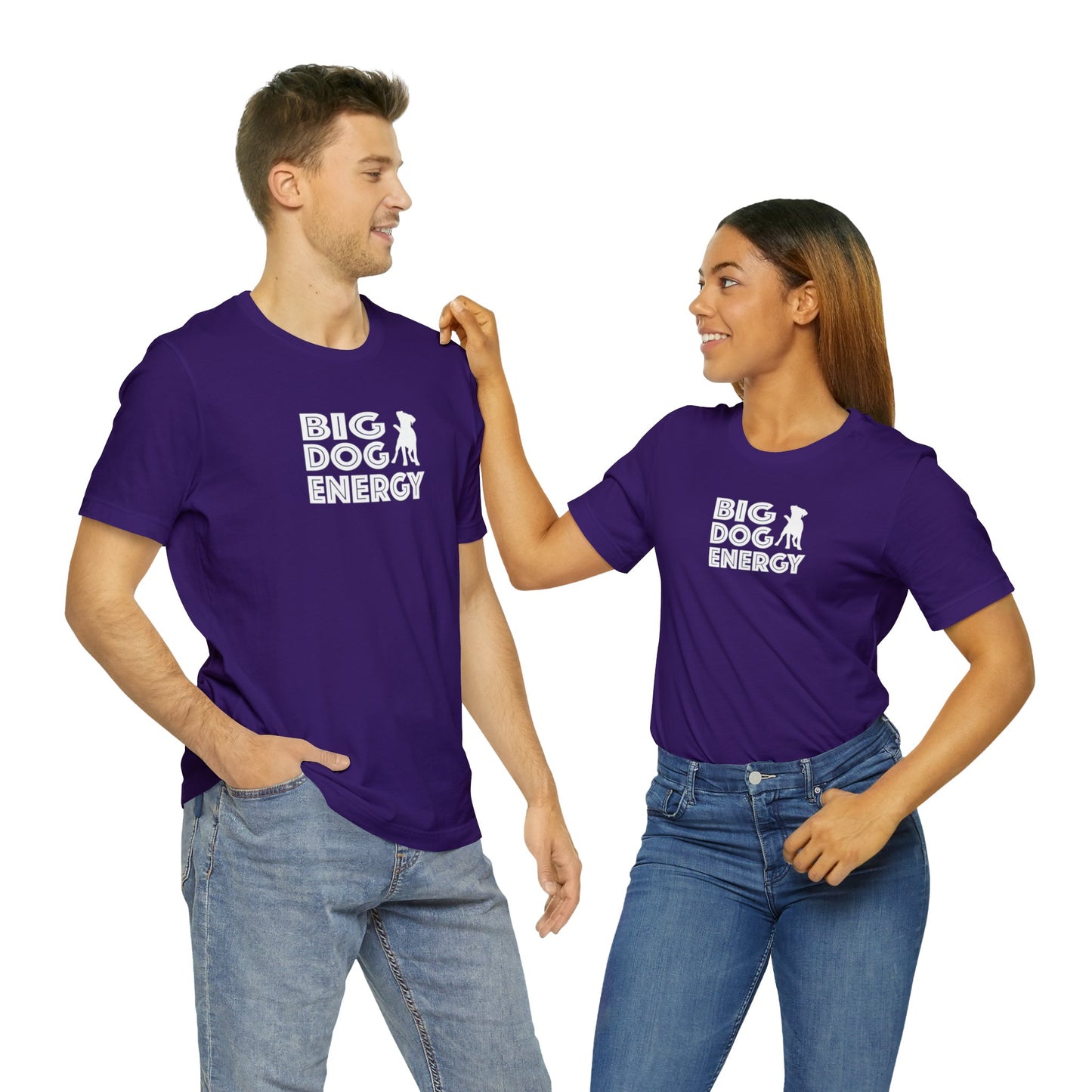 Big Dog Energy Logo | Unisex Jersey Short Sleeve Tee